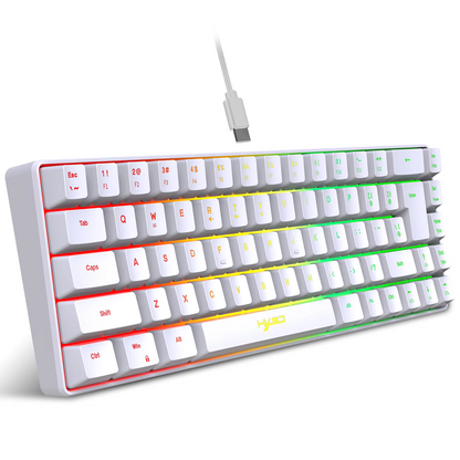 LEDZONE V200 60% Wired Gaming Keyboard